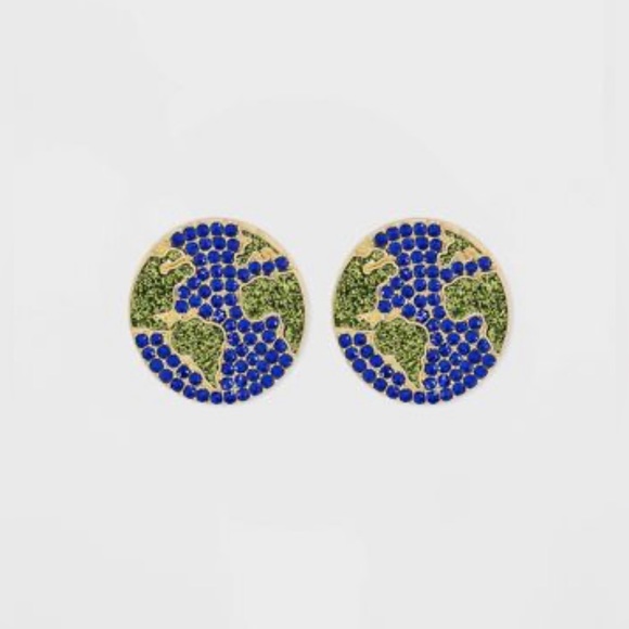 ✨2/15$✨SUGARFIX by BaubleBar 'Globetrotter' Stud Earrings - Picture 3 of 4